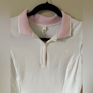 Lululemon Athletica Court Crush White pink Tennis‎ Skort Athletic Dress Size 4S